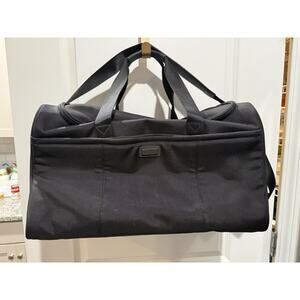 Hartmann Black Ballistic Nylon Duffel Bag Travel Weekender Carry On